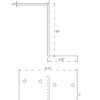 Short Z kit drawing single bracket