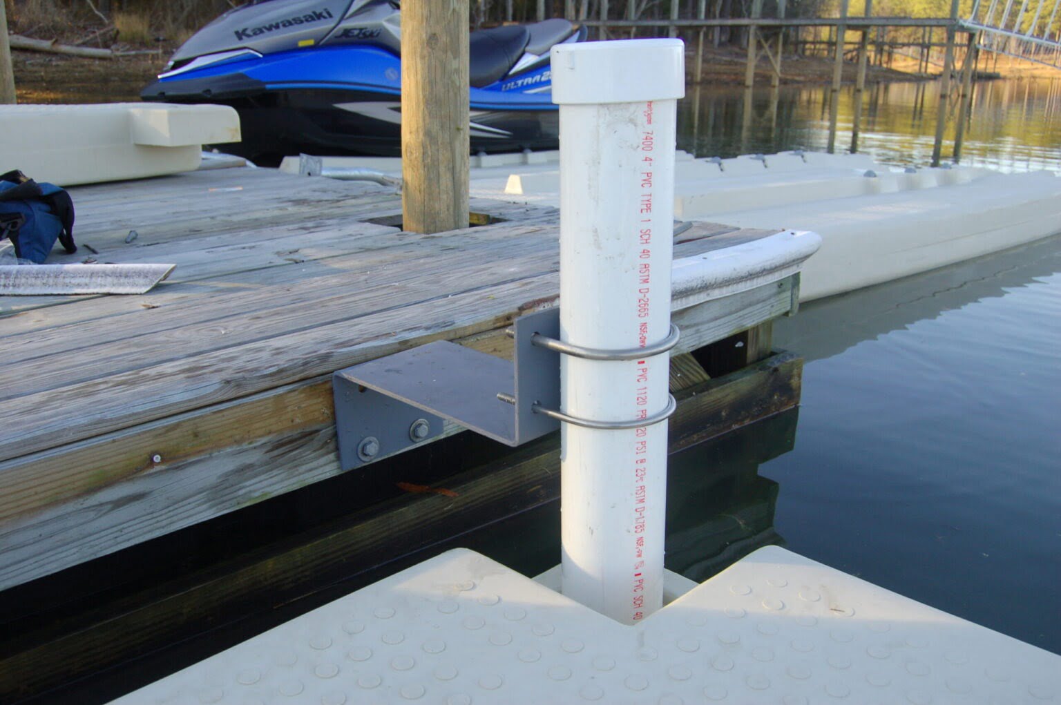 Hot Dipped Galvanized Heavy Duty "Z" Bracket Kit Carolina Docks