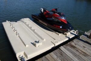 Double Jet Ski Dock Link Together