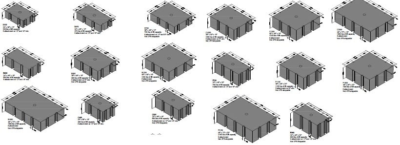 Dock Float Drawings